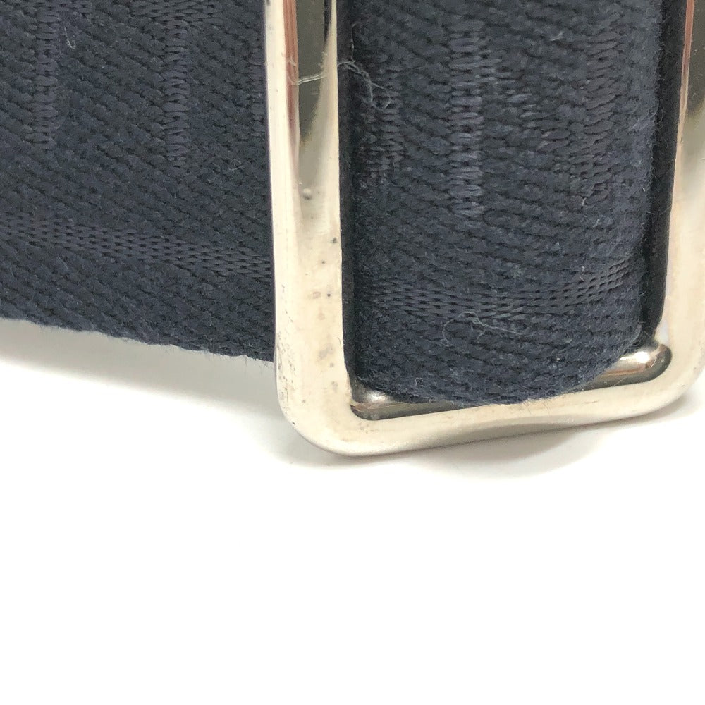 LOUIS VUITTON Sling bag M94473 Taurillon Clemence Leather Navy Bum bag mens Used Authentic