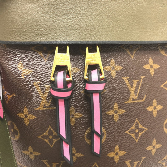 LOUIS VUITTON Shoulder Bag M43159 Monogram canvas Brown Monogram Tuile Reevess Women Used Authentic