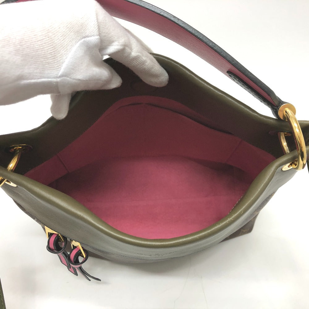 LOUIS VUITTON Shoulder Bag M43159 Monogram canvas Brown Monogram Tuile Reevess Women Used Authentic