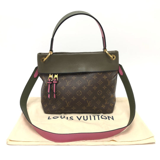 LOUIS VUITTON Shoulder Bag M43159 Monogram canvas Brown Monogram Tuile Reevess Women Used Authentic