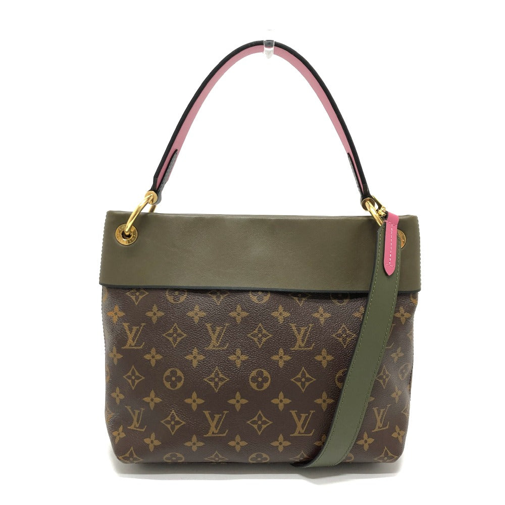 LOUIS VUITTON Shoulder Bag M43159 Monogram canvas Brown Monogram Tuile Reevess Women Used Authentic