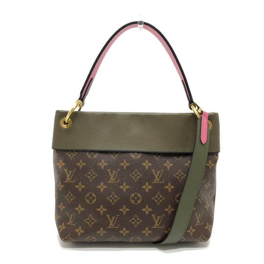 LOUIS VUITTON Shoulder Bag M43159 Monogram canvas Brown Monogram Tuile Reevess Women Used Authentic