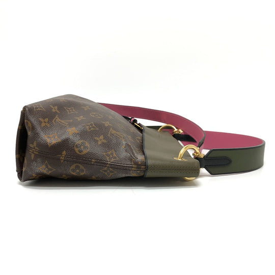 LOUIS VUITTON Shoulder Bag M43159 Monogram canvas Brown Monogram Tuile Reevess Women Used Authentic