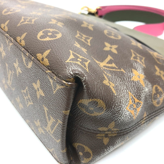 LOUIS VUITTON Shoulder Bag M43159 Monogram canvas Brown Monogram Tuile Reevess Women Used Authentic