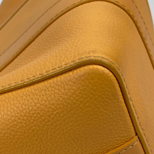 LOUIS VUITTON Shoulder Bag M21438 leather yellow LV Aerogram City Keepall mens Used Authentic