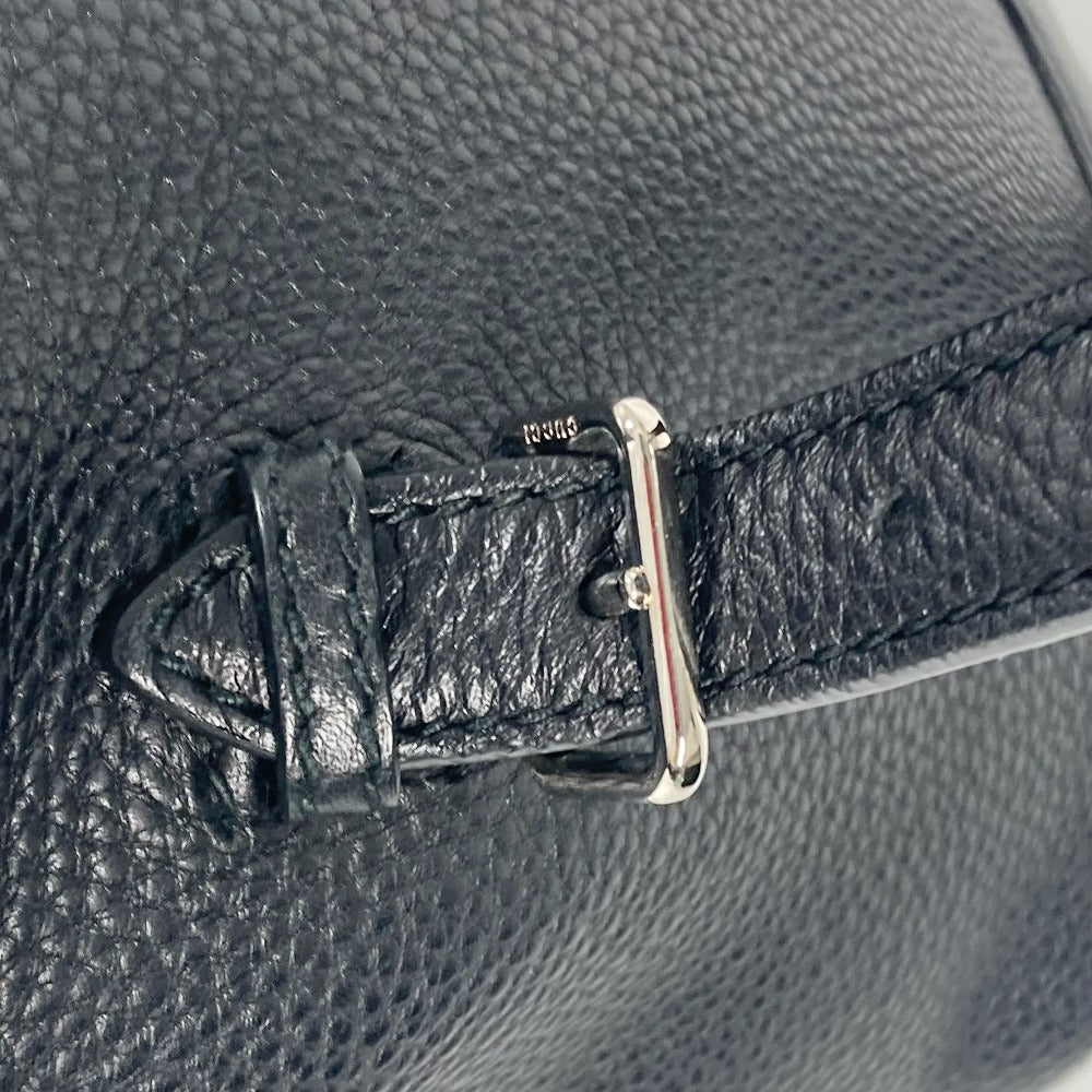 GUCCI Backpack 370833 leather black Bamboo backpack fringe tassel Women Used Authentic