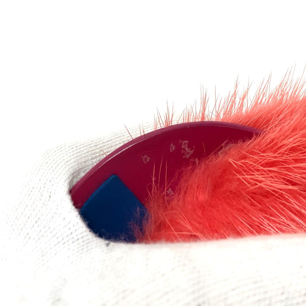 LOUIS VUITTON key ring M65143 fur pink totem Women Used Authentic