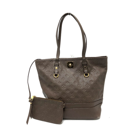 LOUIS VUITTON Tote Bag M40516 Monogram Ann Platt Leather Brown Shoulder bag Monogram Ann Platt Citadine PM Women Used Authentic