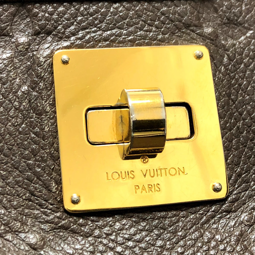 LOUIS VUITTON Tote Bag M40516 Monogram Ann Platt Leather Brown Shoulder bag Monogram Ann Platt Citadine PM Women Used Authentic