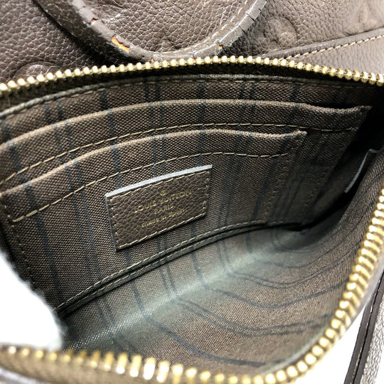 LOUIS VUITTON Tote Bag M40516 Monogram Ann Platt Leather Brown Shoulder bag Monogram Ann Platt Citadine PM Women Used Authentic