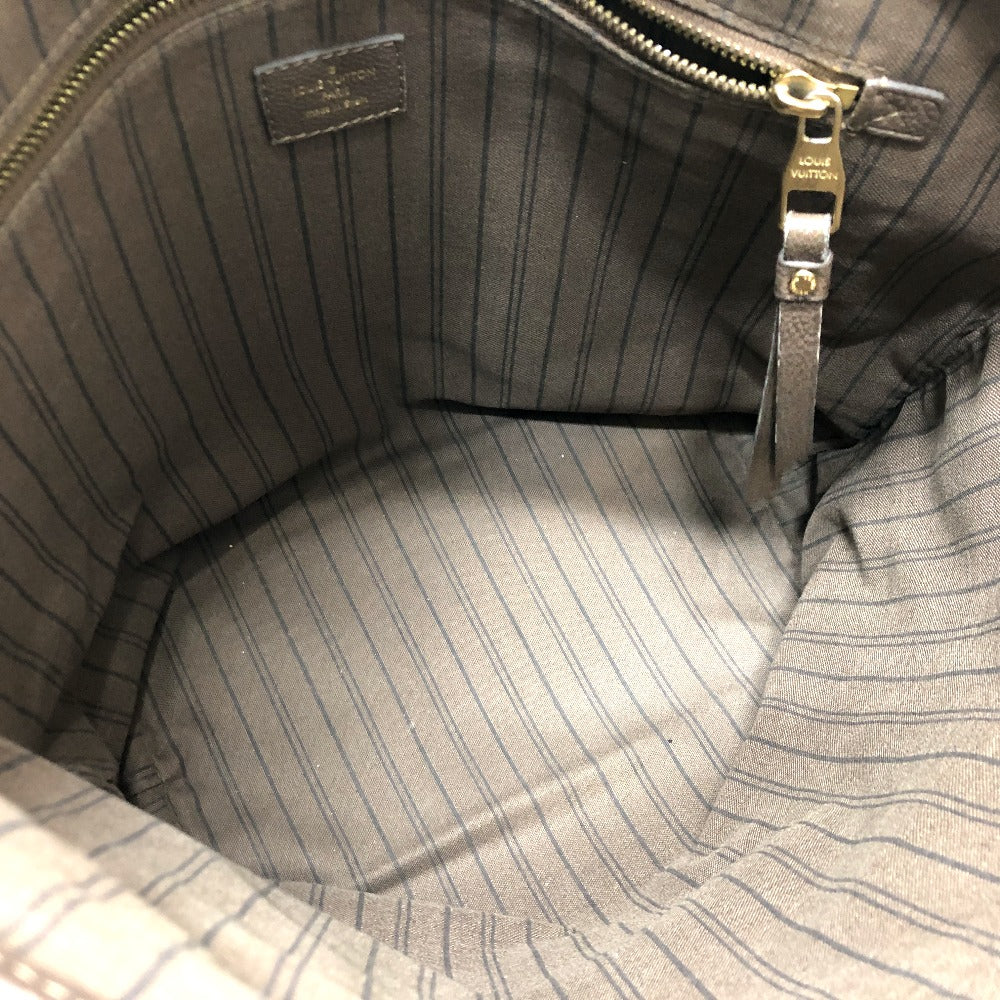 LOUIS VUITTON Tote Bag M40516 Monogram Ann Platt Leather Brown Shoulder bag Monogram Ann Platt Citadine PM Women Used Authentic