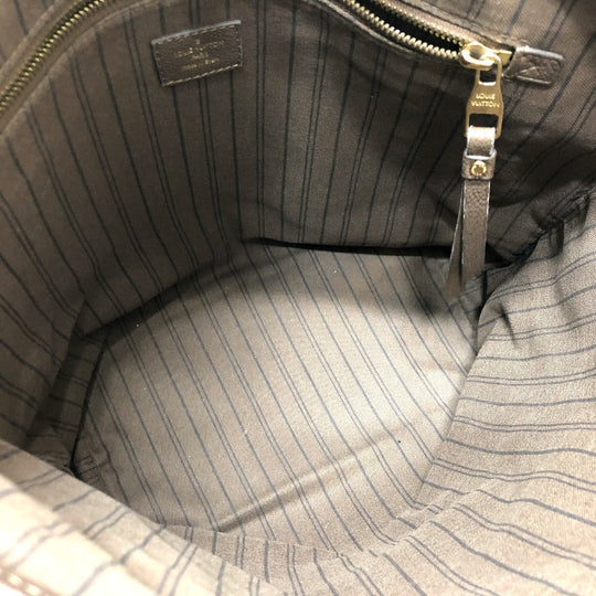 LOUIS VUITTON Tote Bag M40516 Monogram Ann Platt Leather Brown Shoulder bag Monogram Ann Platt Citadine PM Women Used Authentic