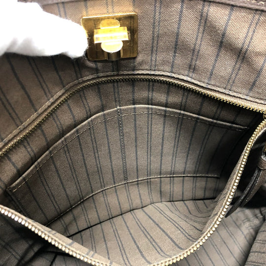 LOUIS VUITTON Tote Bag M40516 Monogram Ann Platt Leather Brown Shoulder bag Monogram Ann Platt Citadine PM Women Used Authentic