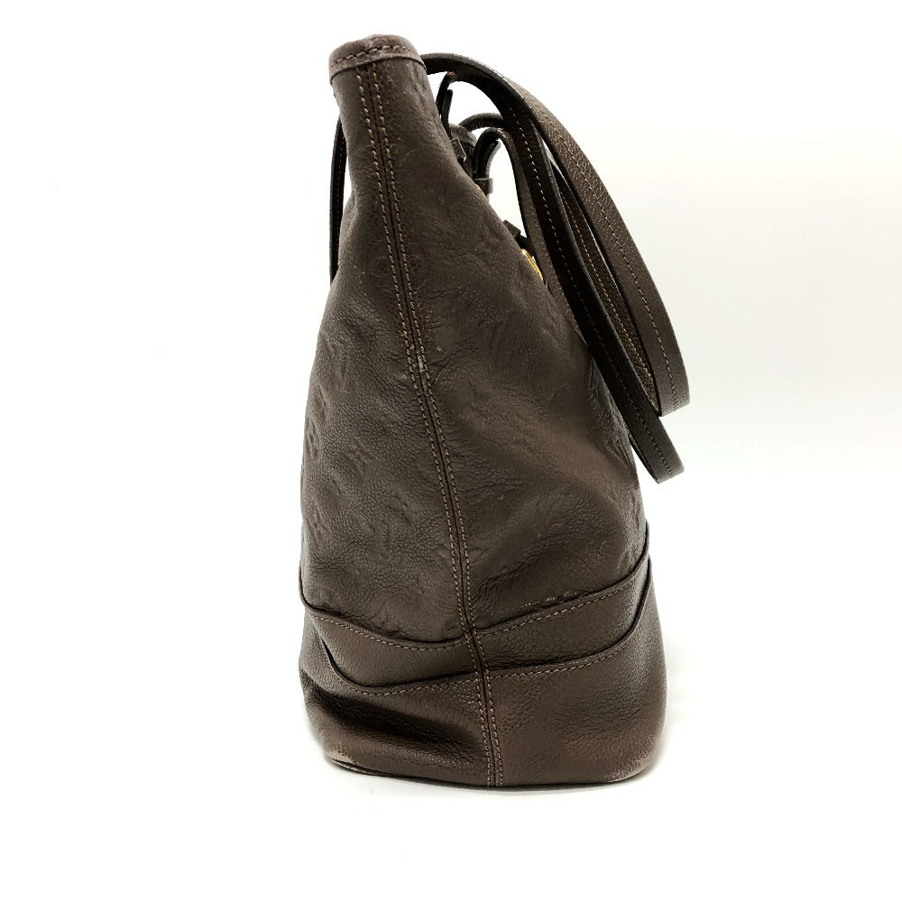 LOUIS VUITTON Tote Bag M40516 Monogram Ann Platt Leather Brown Shoulder bag Monogram Ann Platt Citadine PM Women Used Authentic