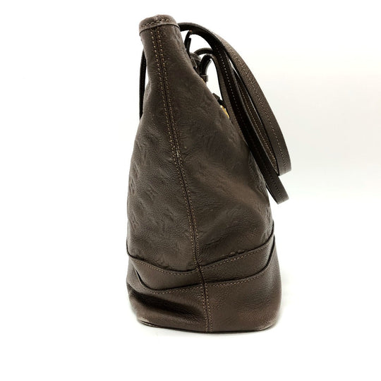 LOUIS VUITTON Tote Bag M40516 Monogram Ann Platt Leather Brown Shoulder bag Monogram Ann Platt Citadine PM Women Used Authentic