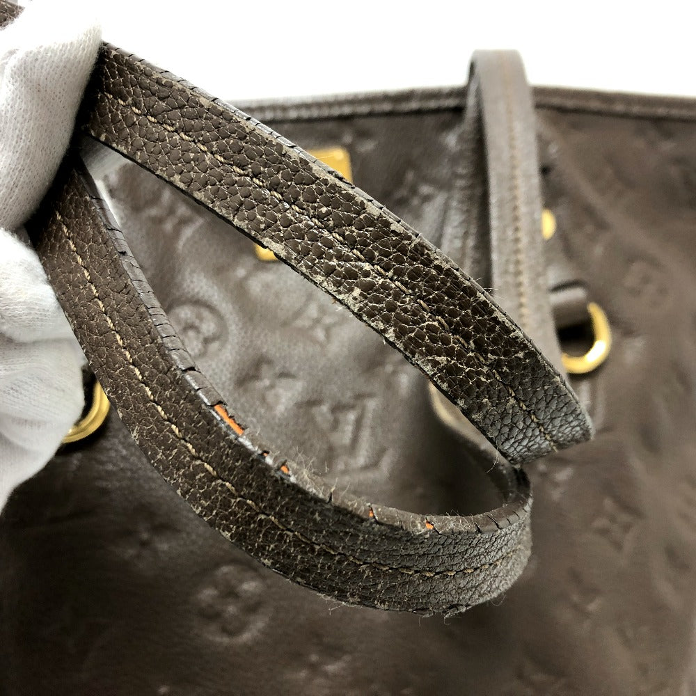 LOUIS VUITTON Tote Bag M40516 Monogram Ann Platt Leather Brown Shoulder bag Monogram Ann Platt Citadine PM Women Used Authentic