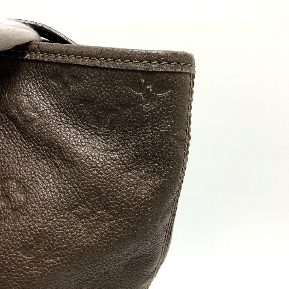 LOUIS VUITTON Tote Bag M40516 Monogram Ann Platt Leather Brown Shoulder bag Monogram Ann Platt Citadine PM Women Used Authentic