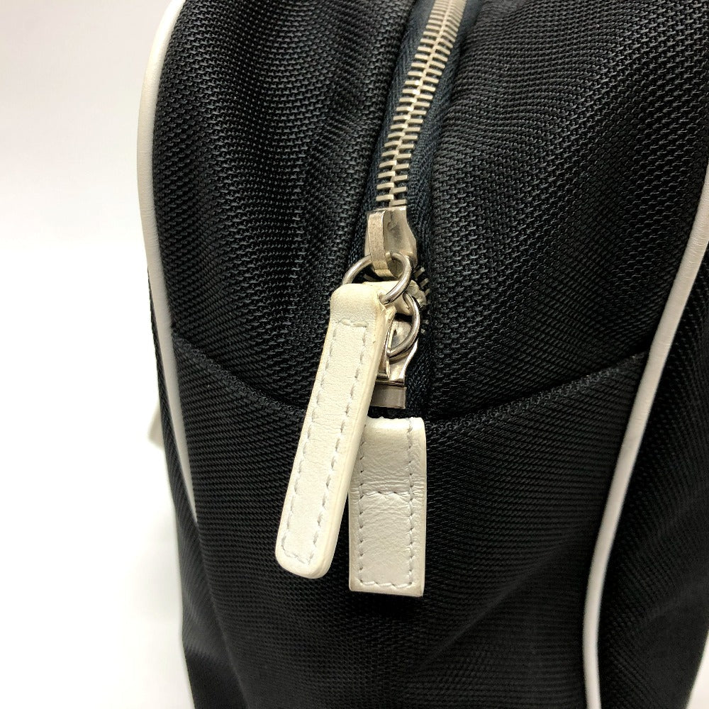 CHANEL Shoulder Bag canvas black Airline CC COCO Mark Women Used Authentic