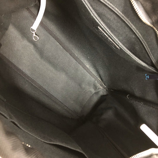 CHANEL Shoulder Bag canvas black Airline CC COCO Mark Women Used Authentic