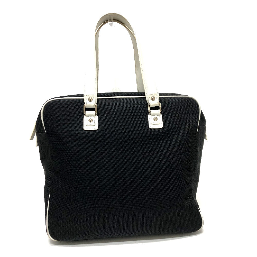 CHANEL Shoulder Bag canvas black Airline CC COCO Mark Women Used Authentic