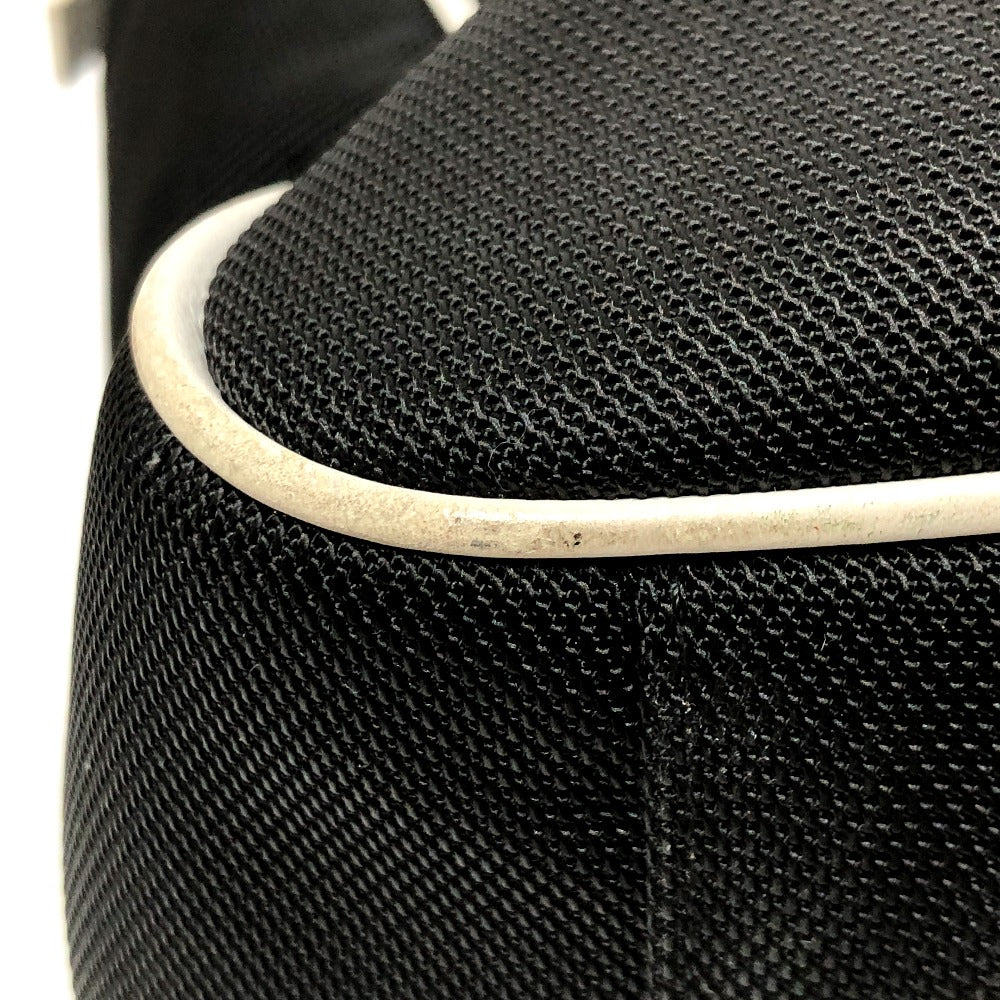 CHANEL Shoulder Bag canvas black Airline CC COCO Mark Women Used Authentic