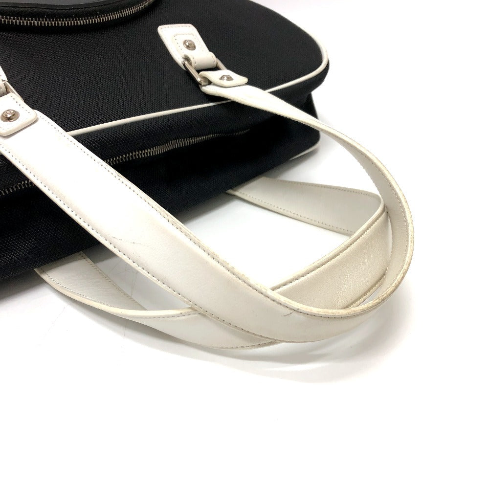 CHANEL Shoulder Bag canvas black Airline CC COCO Mark Women Used Authentic