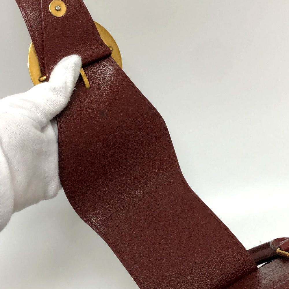 LOUIS VUITTON Handbag M40802 Monogram canvas wine-red Monogram golden arrow speedy Women Used Authentic