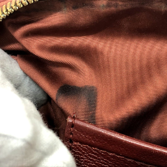 LOUIS VUITTON Handbag M40802 Monogram canvas wine-red Monogram golden arrow speedy Women Used Authentic