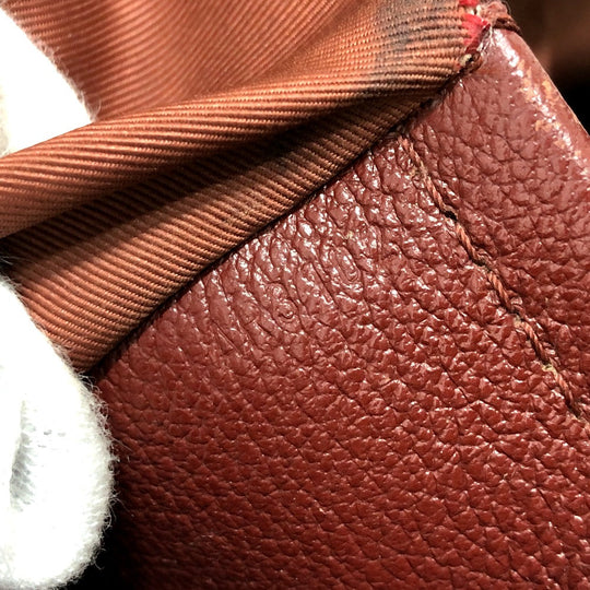 LOUIS VUITTON Handbag M40802 Monogram canvas wine-red Monogram golden arrow speedy Women Used Authentic