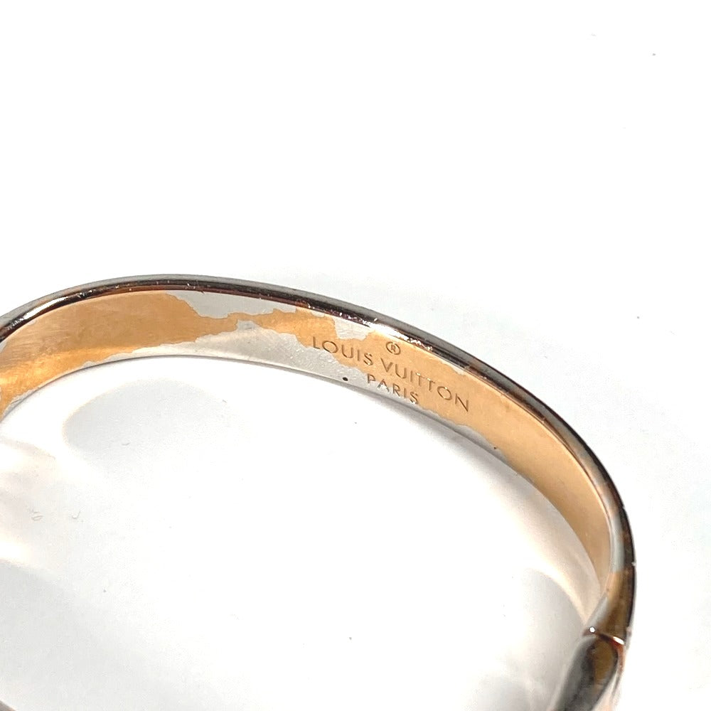 LOUIS VUITTON bracelet M00253 metal pink Monogram Cuff nanogram Women S Used Authentic
