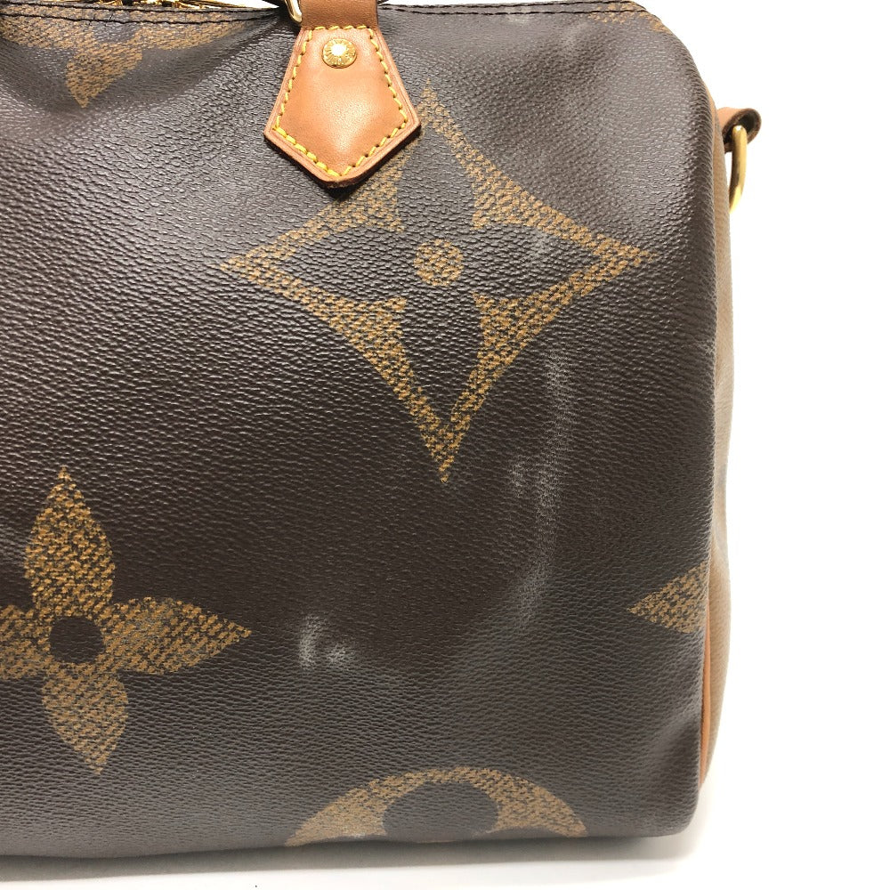 LOUIS VUITTON Handbag M44602 Monogram giant canvas Brown Monogram Giant Speedy bandouliere30 Women Used Authentic