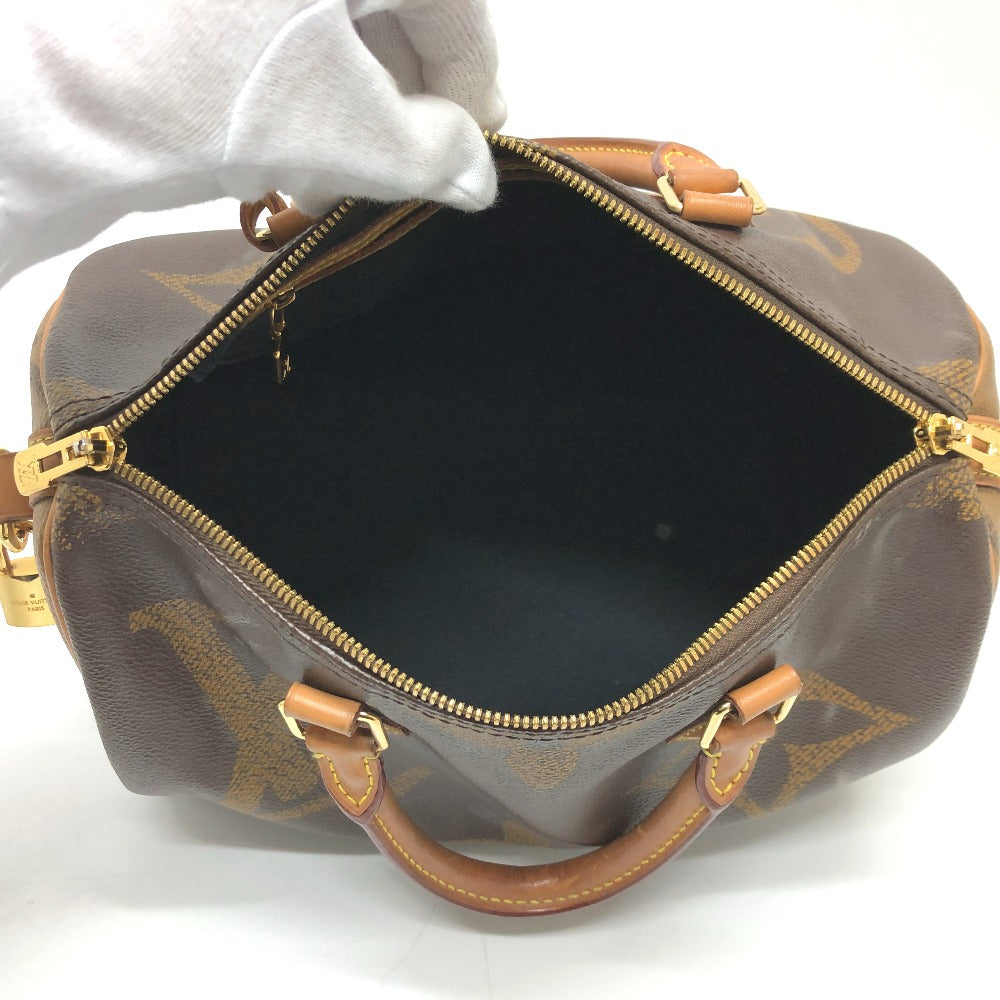 LOUIS VUITTON Handbag M44602 Monogram giant canvas Brown Monogram Giant Speedy bandouliere30 Women Used Authentic