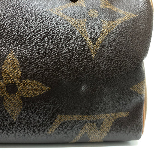 LOUIS VUITTON Handbag M44602 Monogram giant canvas Brown Monogram Giant Speedy bandouliere30 Women Used Authentic