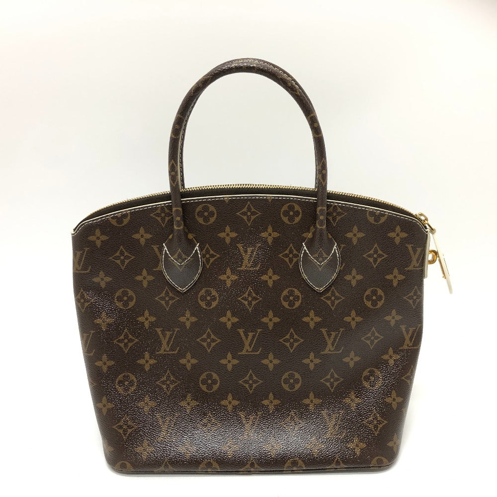 LOUIS VUITTON Handbag M40597 Canvas / Shiny Monogram Canvas Brown Shiny monogram LockitPM Women Used Authentic