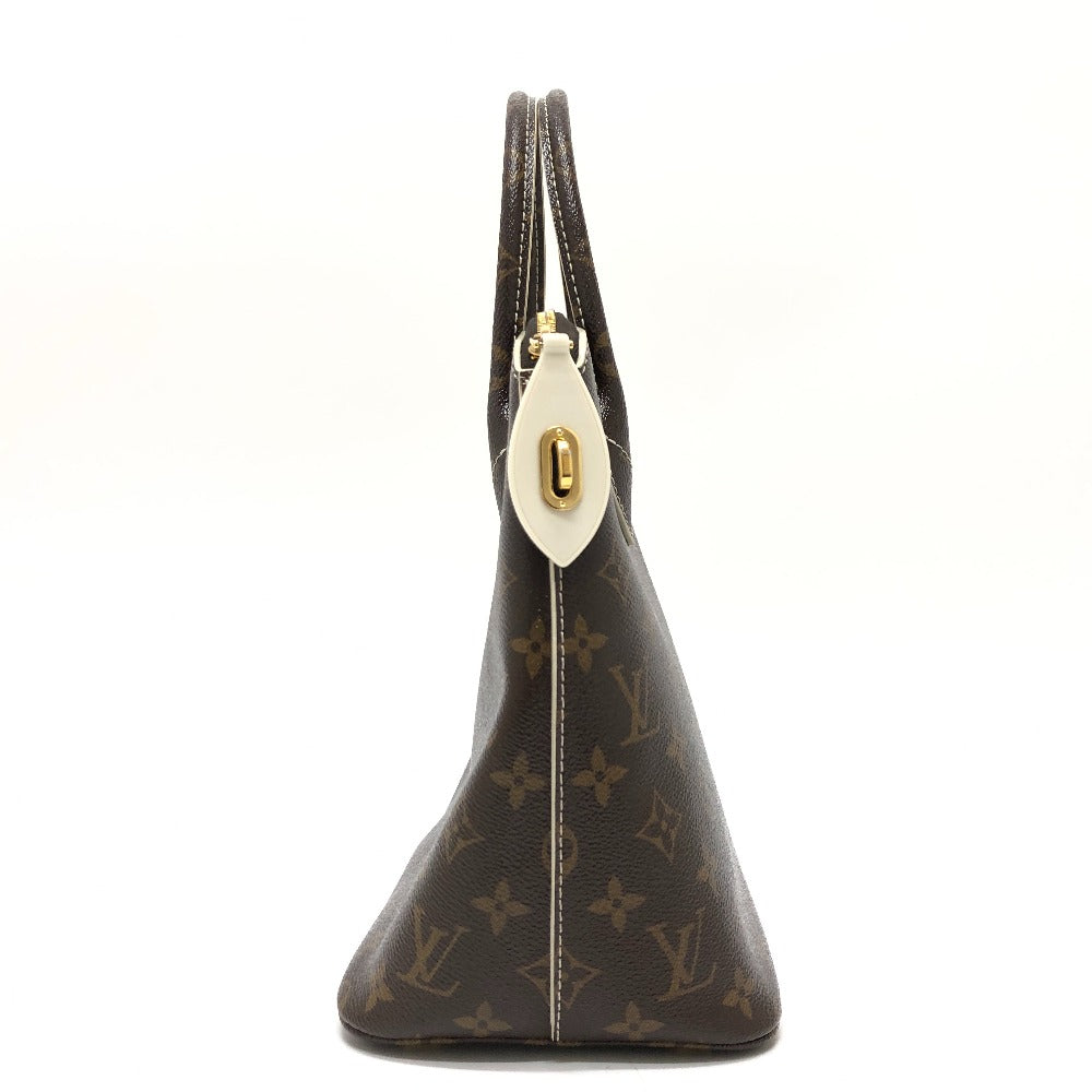 LOUIS VUITTON Handbag M40597 Canvas / Shiny Monogram Canvas Brown Shiny monogram LockitPM Women Used Authentic