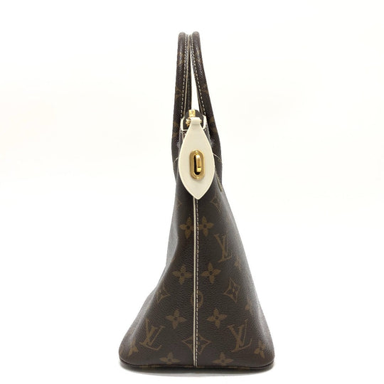 LOUIS VUITTON Handbag M40597 Canvas / Shiny Monogram Canvas Brown Shiny monogram LockitPM Women Used Authentic