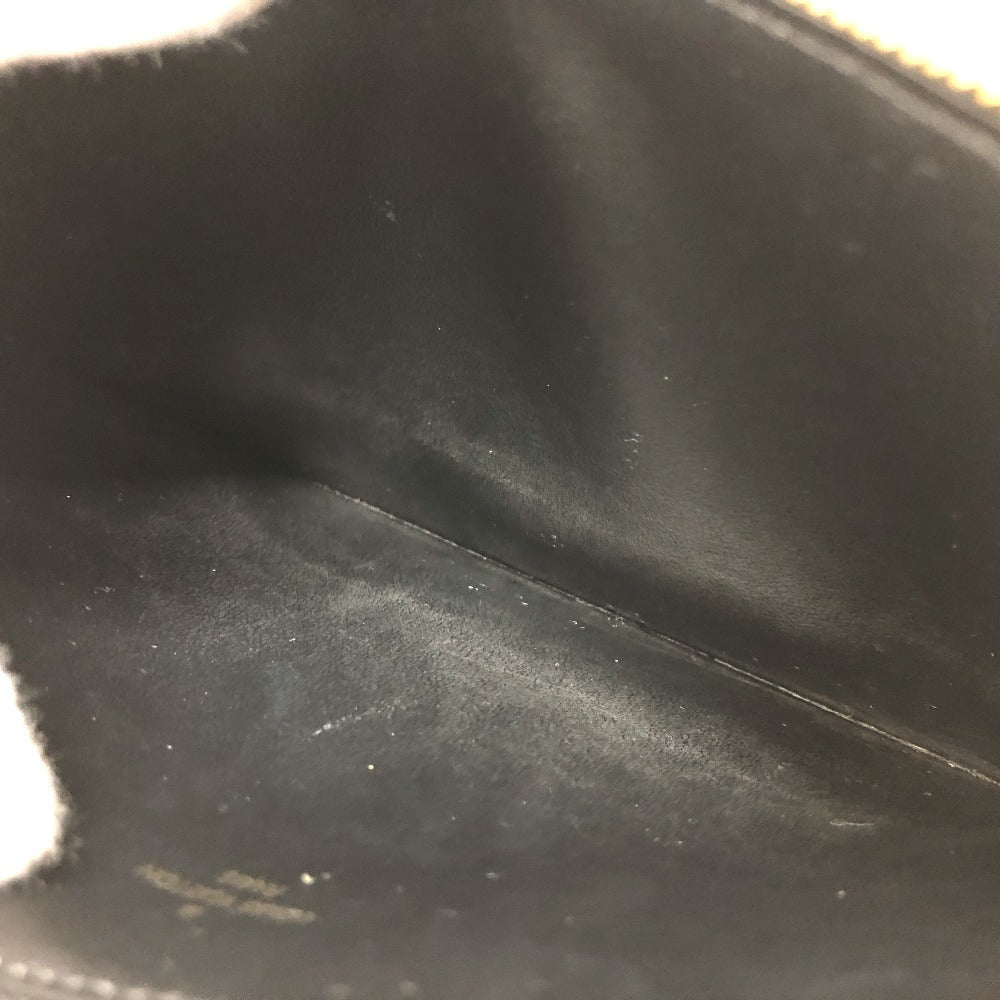 LOUIS VUITTON Long Wallet Purse M80482 Monogram Ann Platt Leather black Monogram Ann Platt Pochette Felice Women Used Authentic