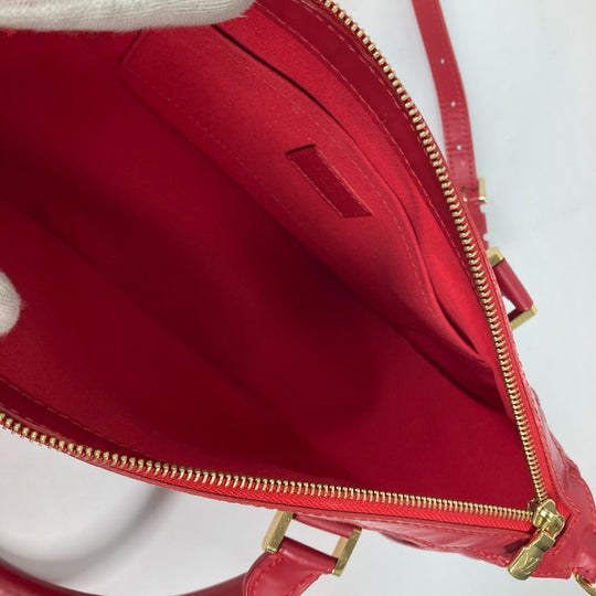 LOUIS VUITTON Handbag M5891E Epi Leather Red Epi Danura PM Women Used Authentic