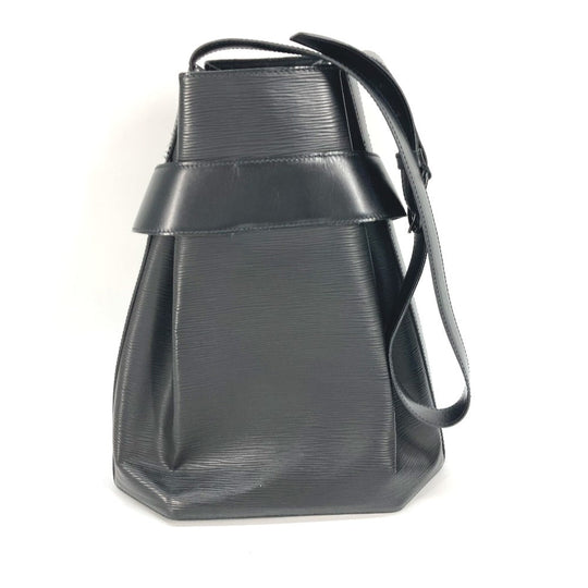 LOUIS VUITTON Shoulder Bag M80155 Epi Leather black Epi Sac DePaul GM Women Used Authentic