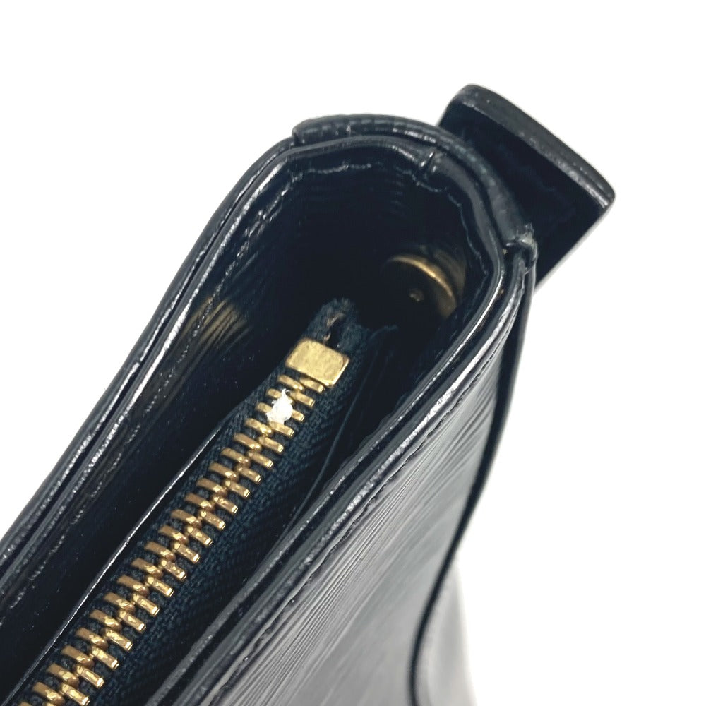 LOUIS VUITTON Shoulder Bag Epi Leather black Epi LoopingGM Women Used Authentic