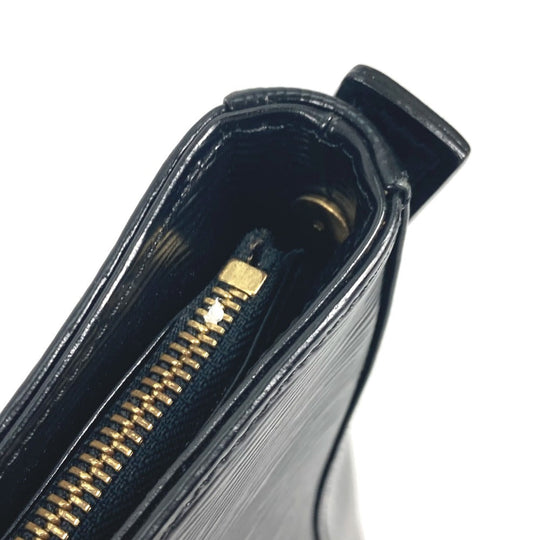 LOUIS VUITTON Shoulder Bag Epi Leather black Epi LoopingGM Women Used Authentic