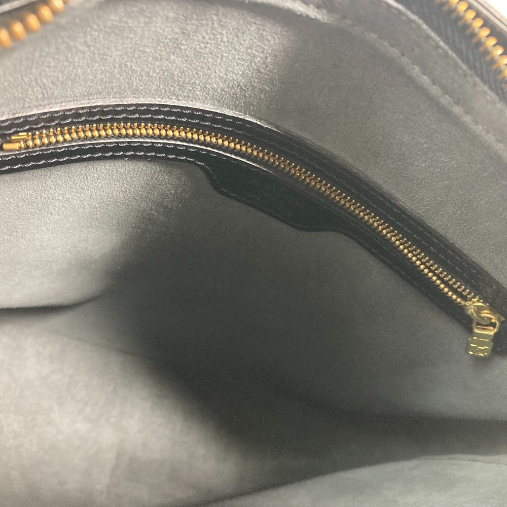LOUIS VUITTON Shoulder Bag Epi Leather black Epi LoopingGM Women Used Authentic