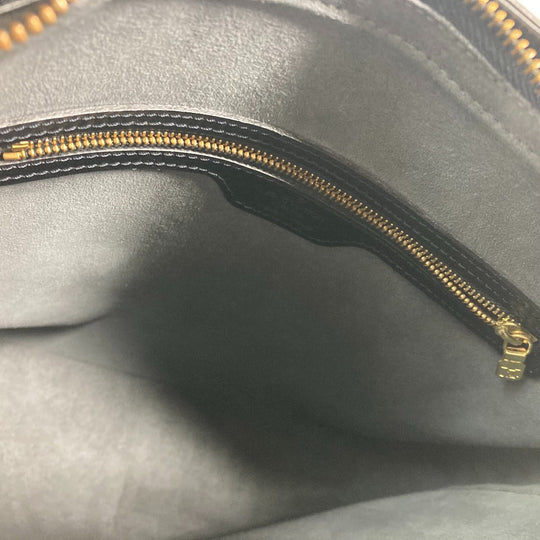 LOUIS VUITTON Shoulder Bag Epi Leather black Epi LoopingGM Women Used Authentic