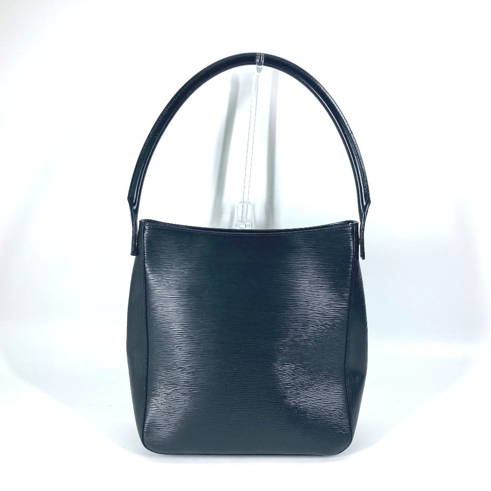 LOUIS VUITTON Shoulder Bag Epi Leather black Epi LoopingGM Women Used Authentic