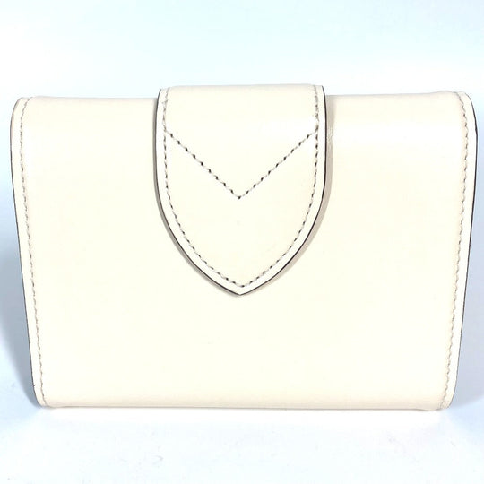 LOUIS VUITTON Trifold wallet M69176 leather beige LV Pont Neuf Compact Women Used Authentic