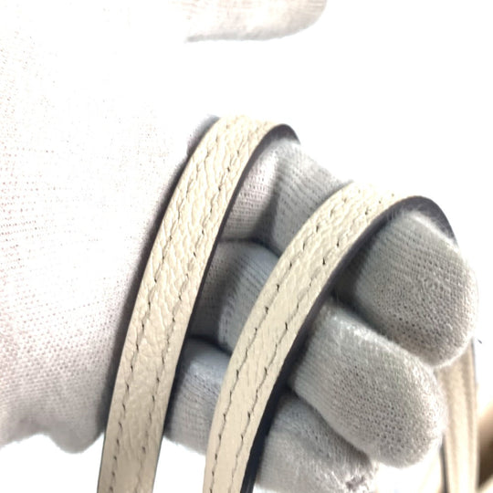 LOUIS VUITTON Tote Bag M46676 Monogram Ann Platt Leather beige Monogram Ann Platt Neverfull MM Women Used Authentic