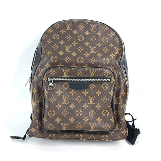 LOUIS VUITTON Backpack M45349 Monogram macacer canvas Brown Monogram Macasa Josh mens Used Authentic