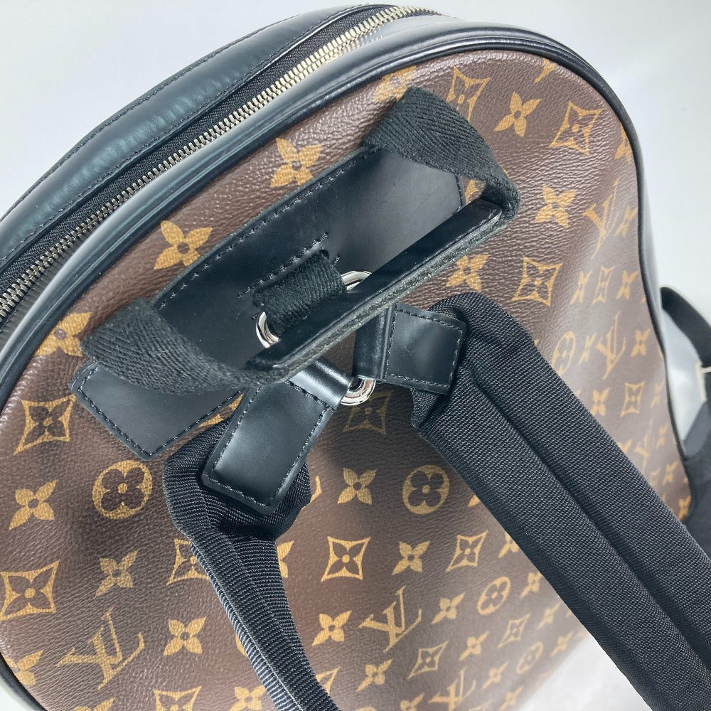 LOUIS VUITTON Backpack M45349 Monogram macacer canvas Brown Monogram Macasa Josh mens Used Authentic