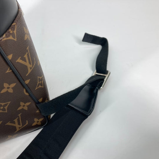 LOUIS VUITTON Backpack M45349 Monogram macacer canvas Brown Monogram Macasa Josh mens Used Authentic