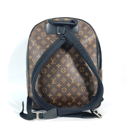 LOUIS VUITTON Backpack M45349 Monogram macacer canvas Brown Monogram Macasa Josh mens Used Authentic